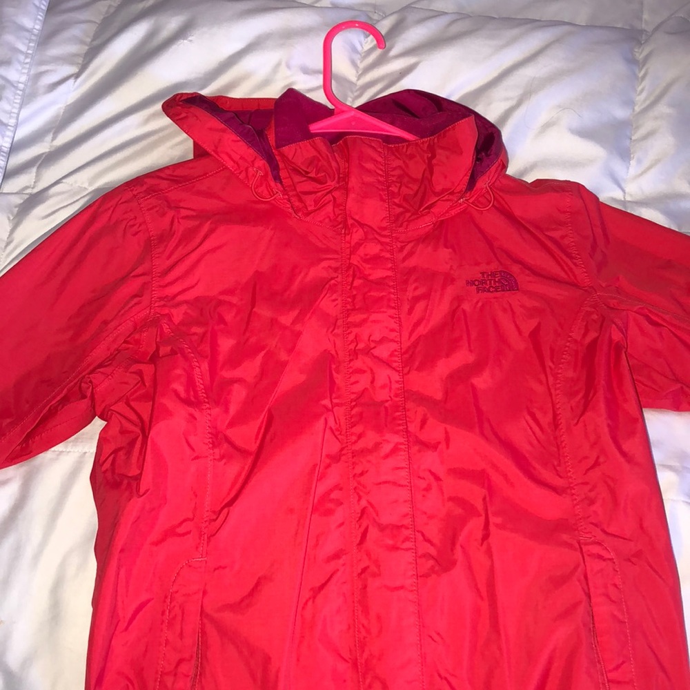 North Face rain jacket